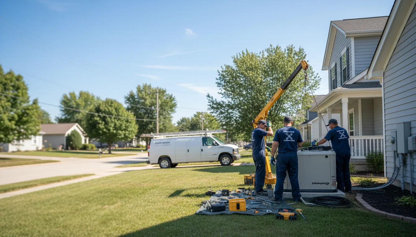 Generator Installation in Industry, TX near me
